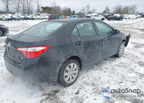 2014 Toyota Corolla Le from USA, damaged, VIN 2T1BURHE2EC104164